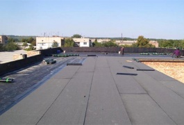 Монтаж рубероида на крышу